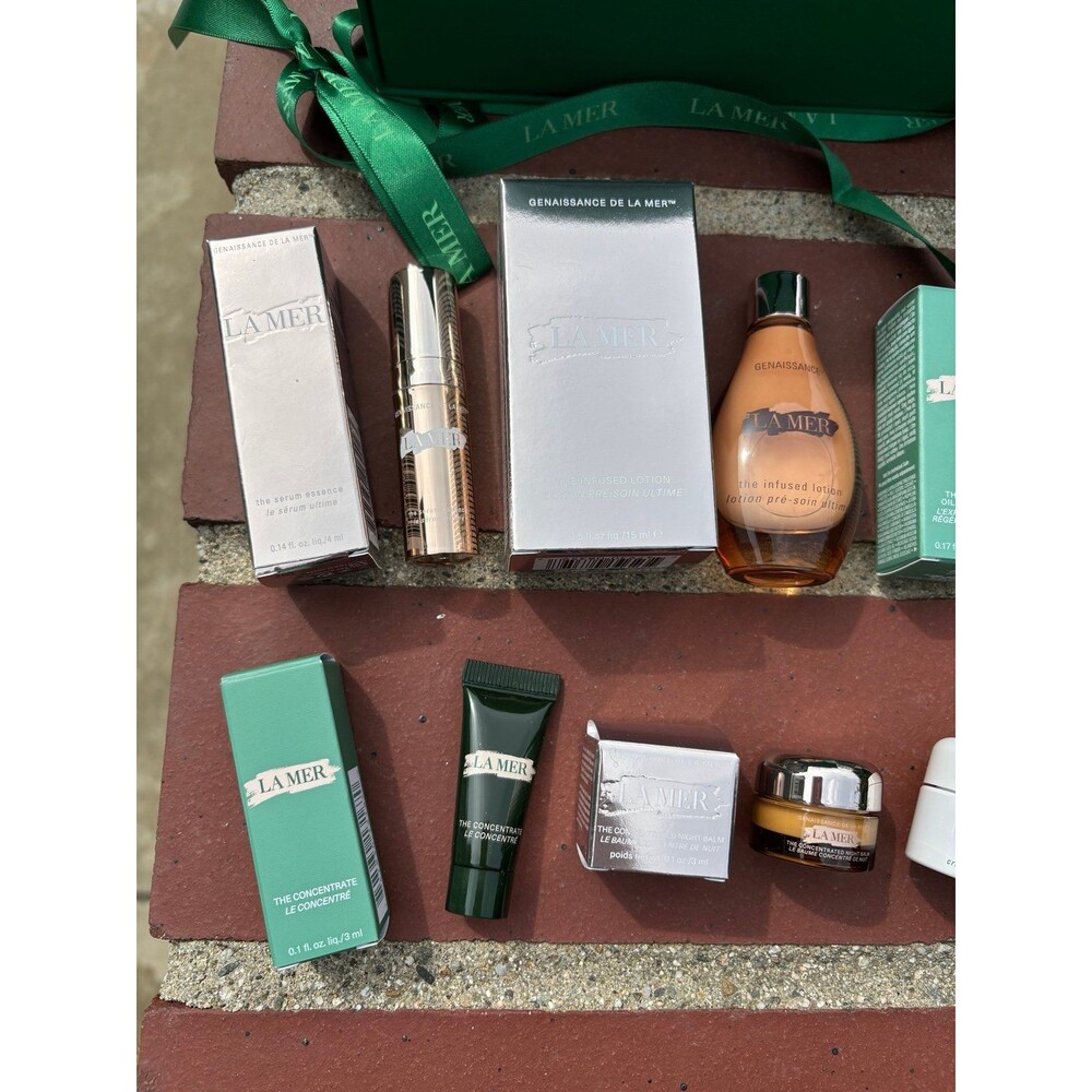 La Mer 6 Piece Skincare Luxury Kit Plus La Mer Box And Wrapping Plus Cream - Picture 3 of 12